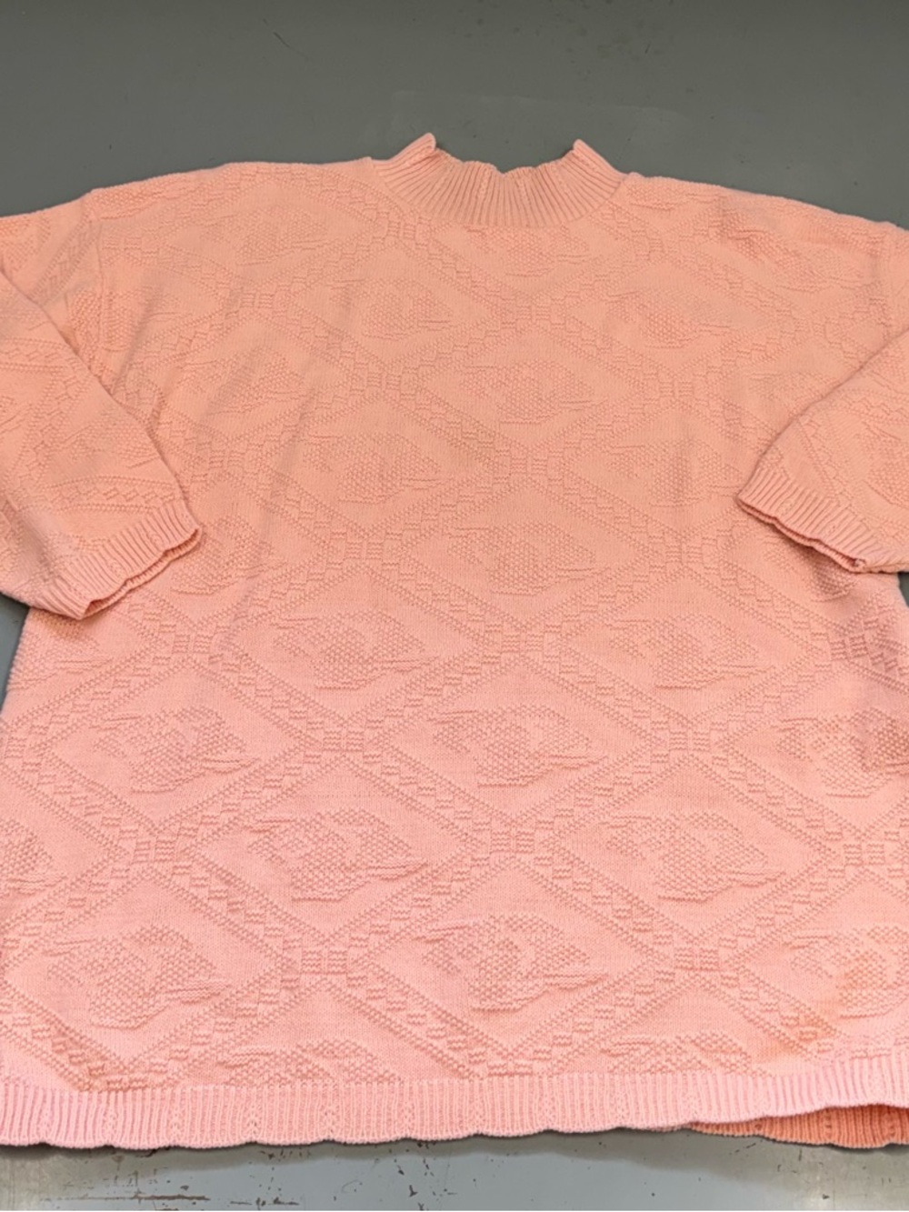 Spunky Coral woman’s oversized knit sweater one size fits most cottagecore Y2K